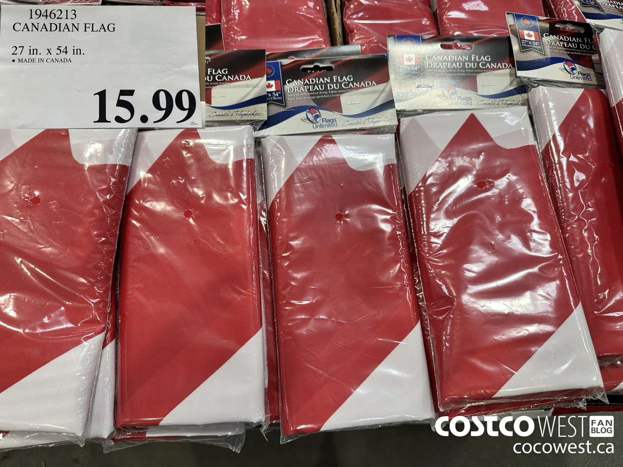 1946213 CANADIAN FLAG 27 IN X 54 IN $15.99