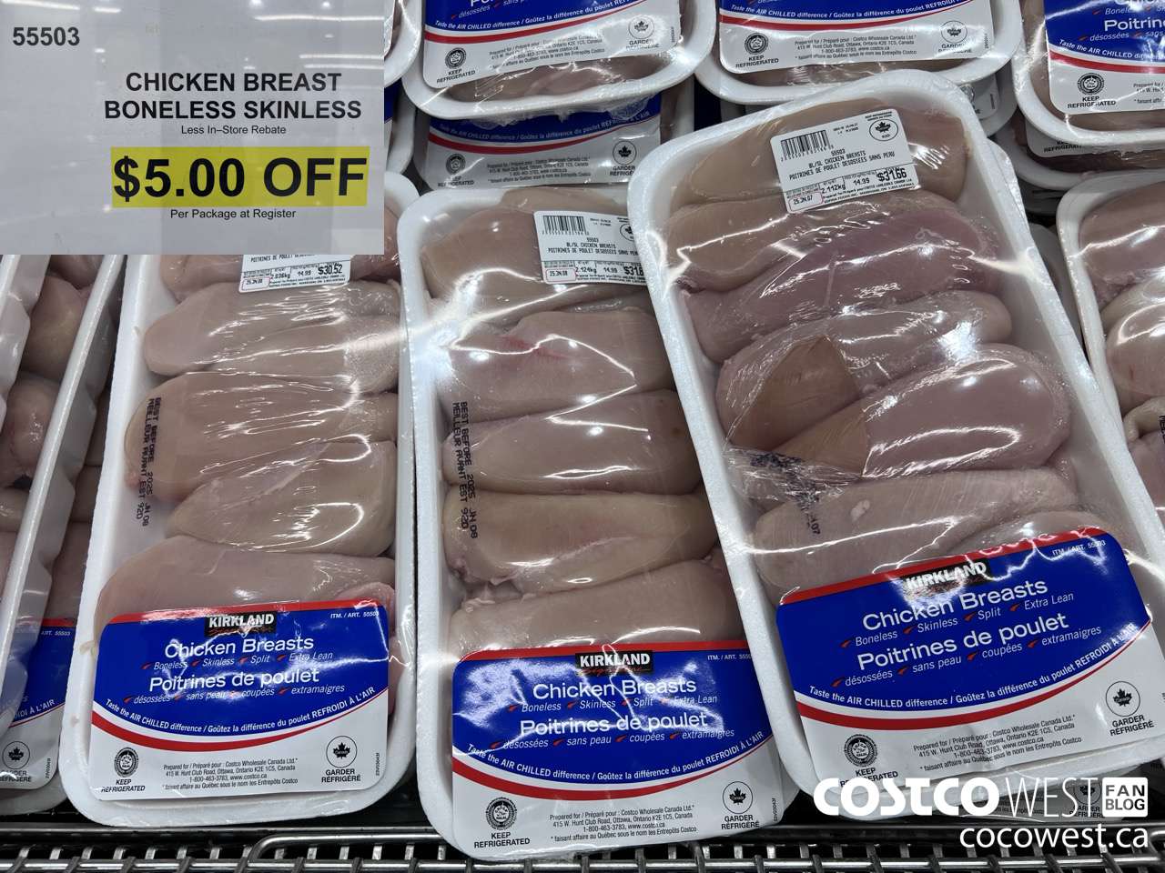 99903 CHICKEN BREASTS  ($5.00 INSTANT SAVINGS)