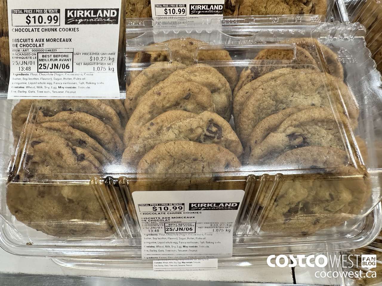1046329 CHOCOLATE CHUNK COOKIES $10.99