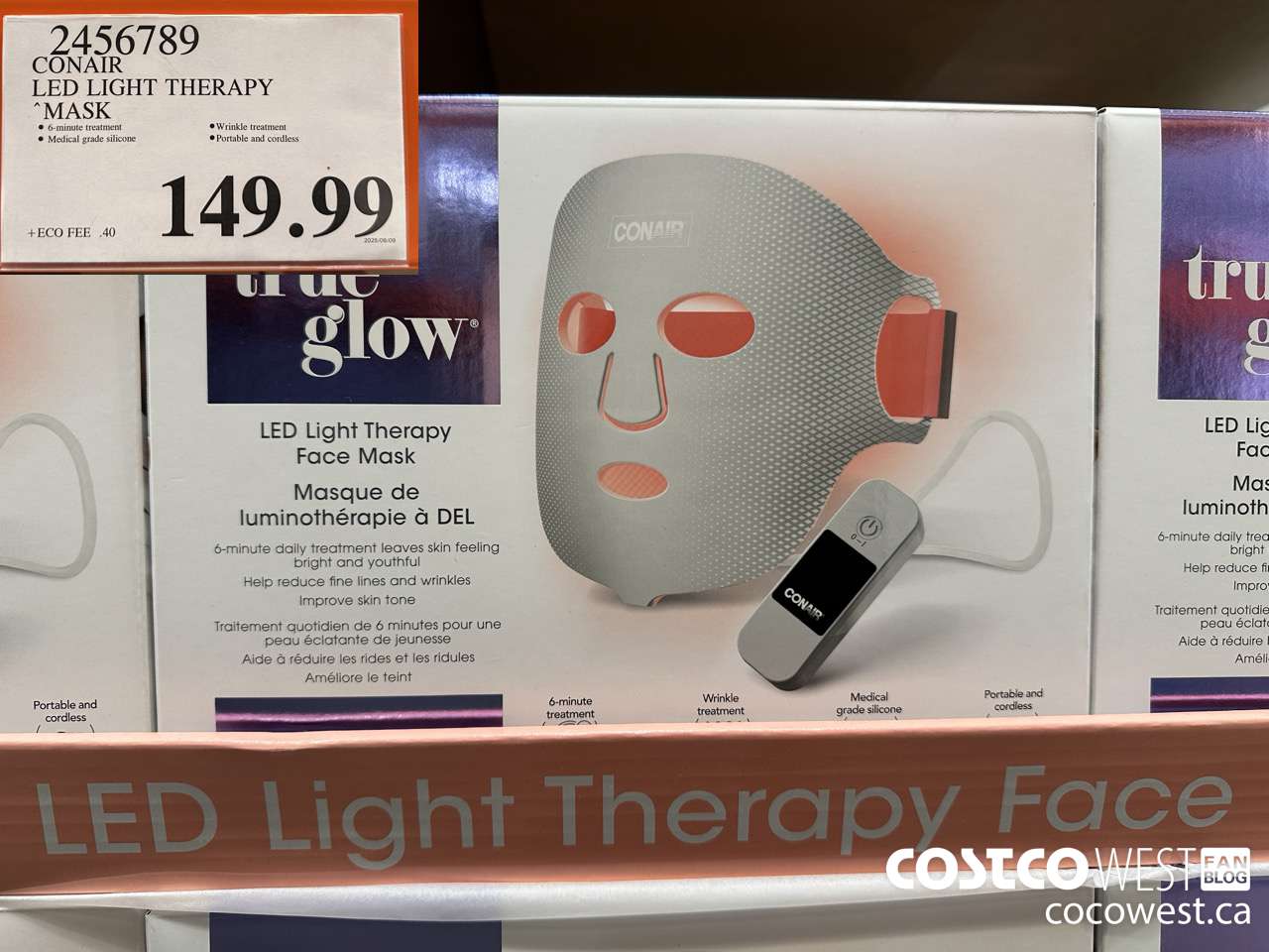 2456789 CONAIR LED LIGHT THERAPY MASK $149.99