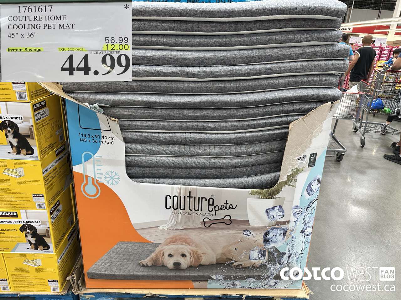 1761617 COUTURE HOME COOLING PET MAT 45