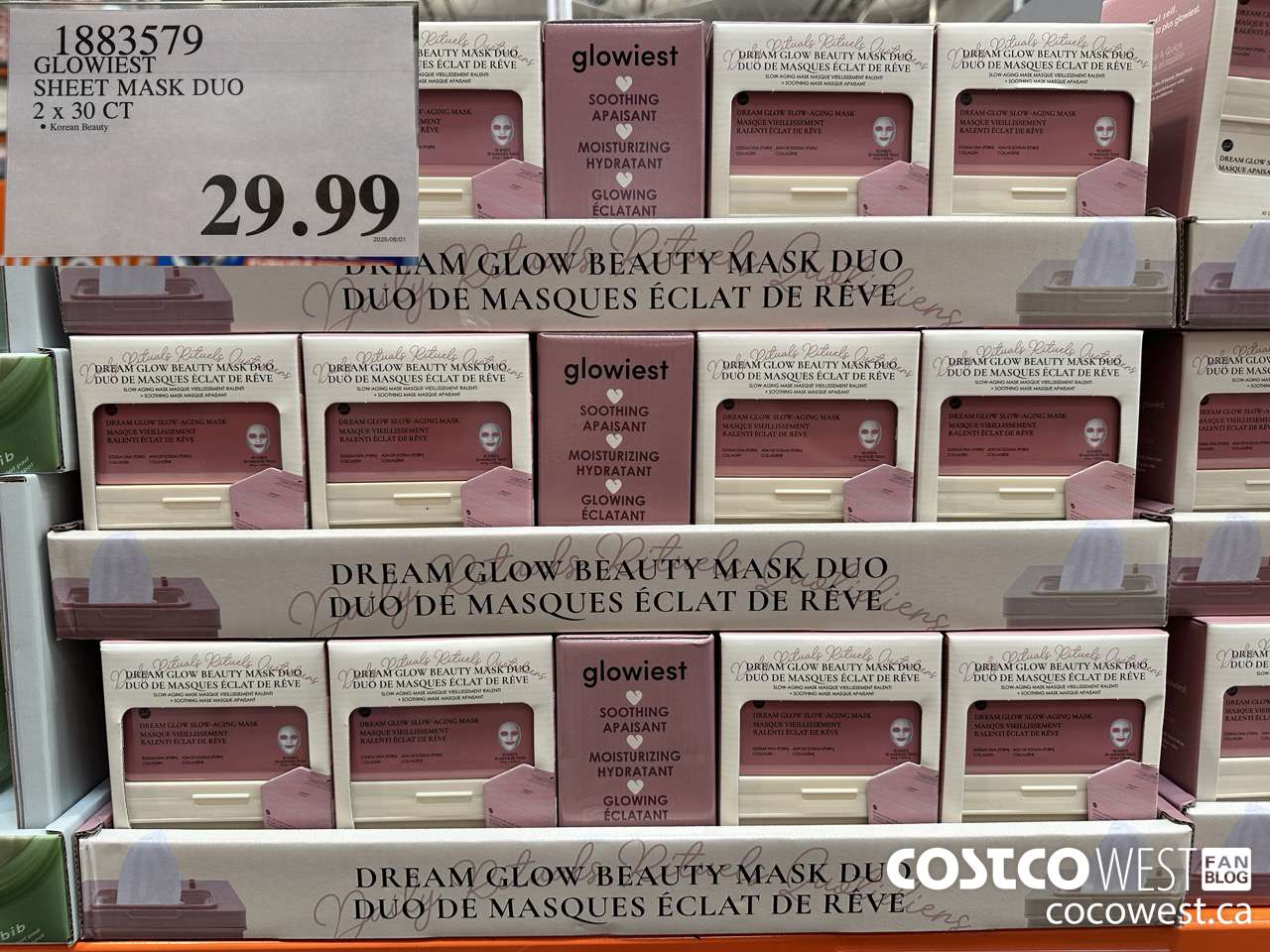 1883579 DREAM GLOW SHEET MASK DUO 2 X 30CT $29.99
