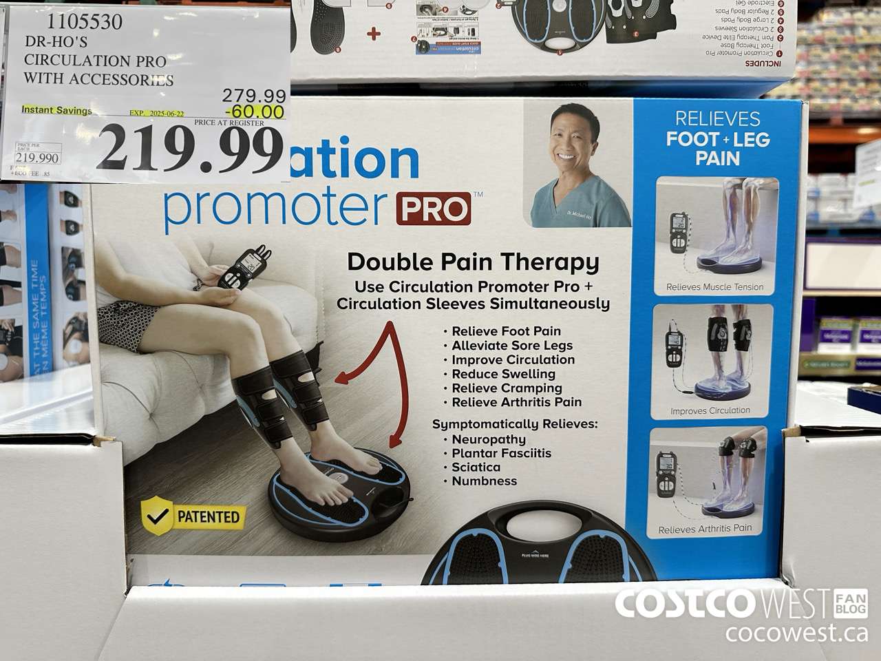 1105530 DR-HO'S CIRCULATION PROMOTER PRO W CIRCULATION SLEEVES ($60.00 INSTANT SAVINGS EXPIRES ON 2025-06-22) $219.99