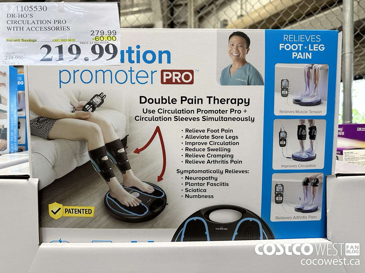 1105530 DR-HO'S CIRCULATION PROMOTER PRO W CIRCULATION SLEEVES ($60.00 INSTANT SAVINGS EXPIRES ON 2025-06-22) $219.99