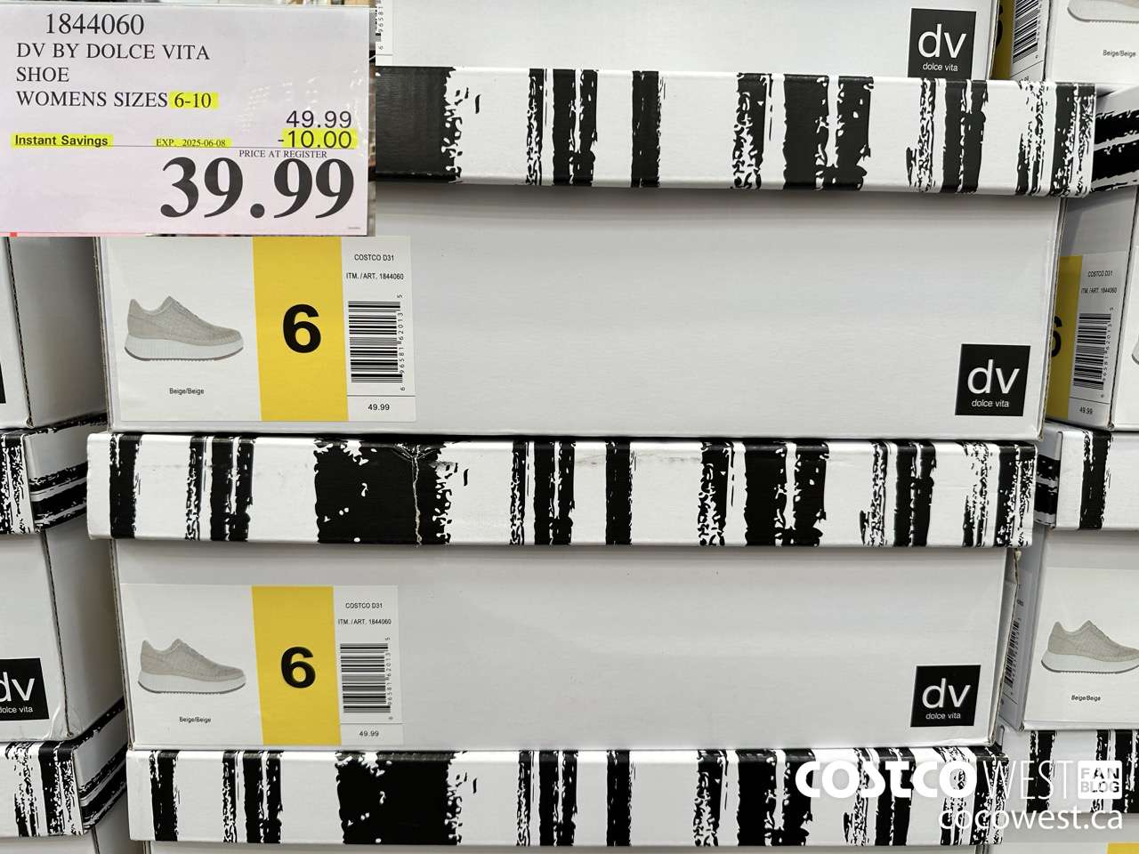 1844060 DV BY DOLCE VITA SHOE WOMENS SIZES 6-10 ($10.00 INSTANT SAVINGS EXPIRES ON 2025-06-08) $39.99