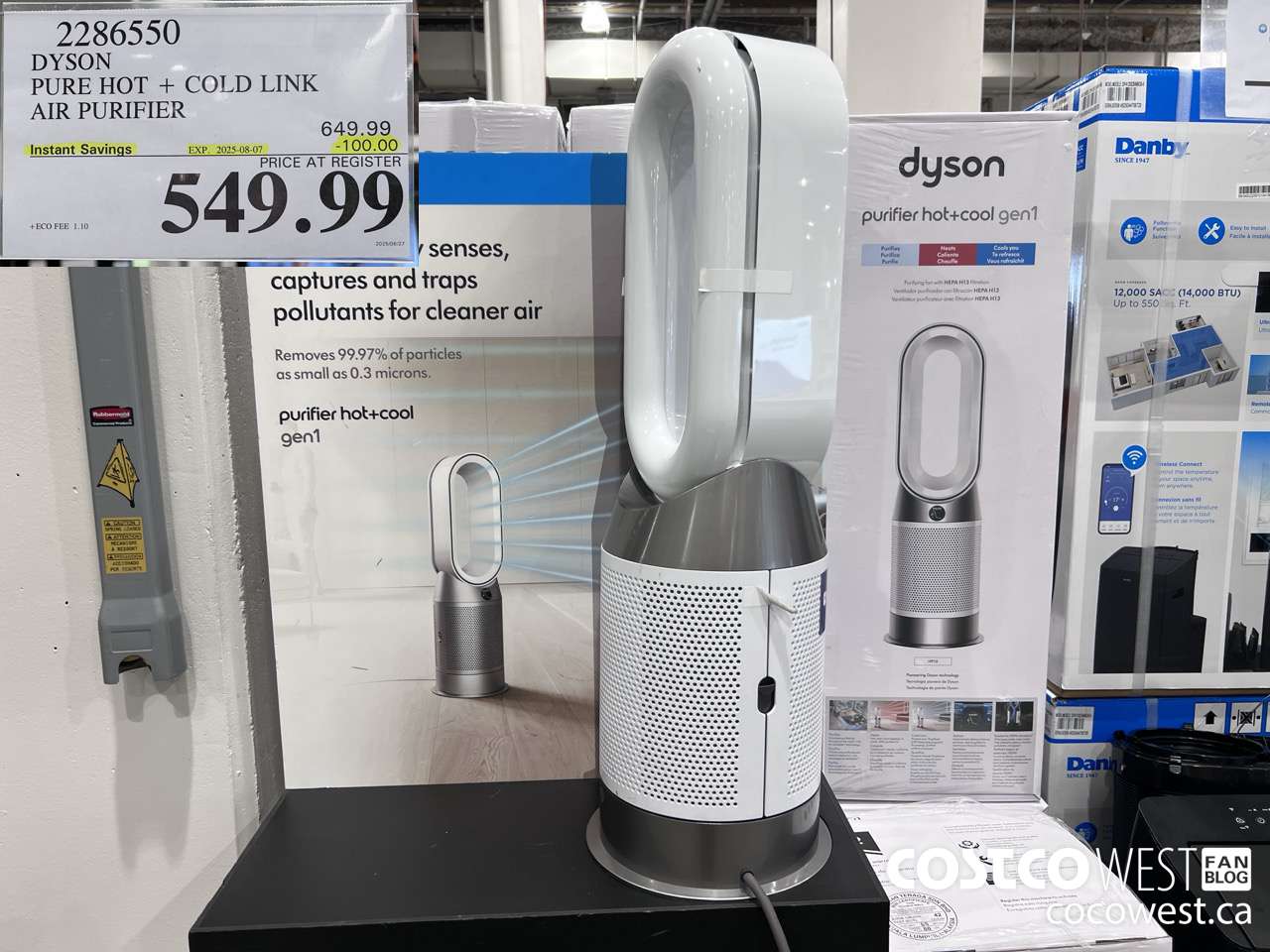 2286550 DYSON PURE HOT + COLD LINK AIR PURIFIER ($100.00 INSTANT SAVINGS EXPIRES ON 2025-08-07) $549.99