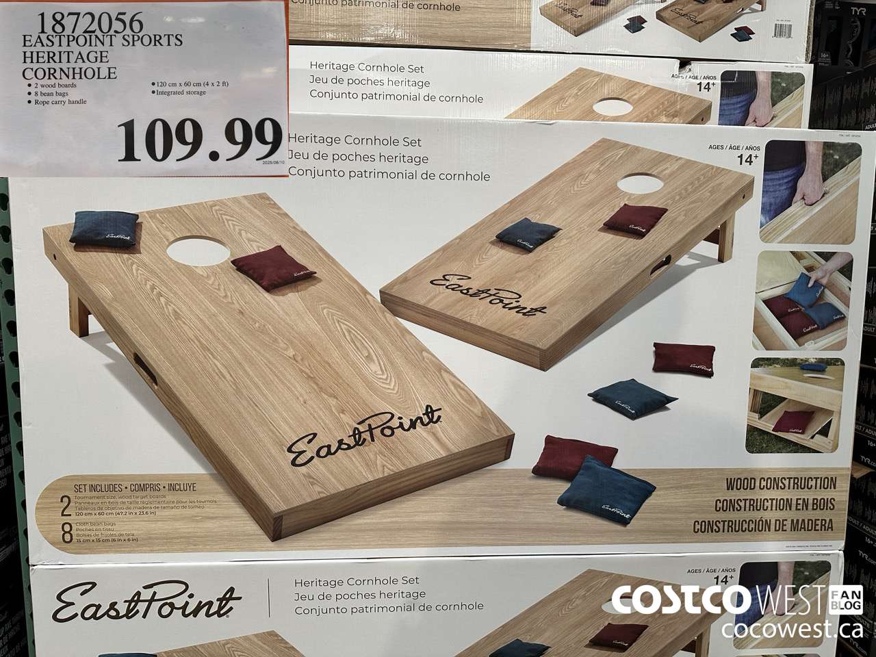 1872056 EASTPOINT SPORTS HERITAGE CORNHOLE $109.99