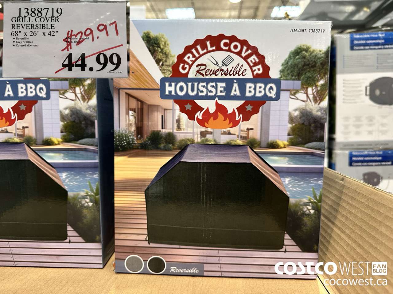 1388719 GRILL COVER REVERSIBLE 68