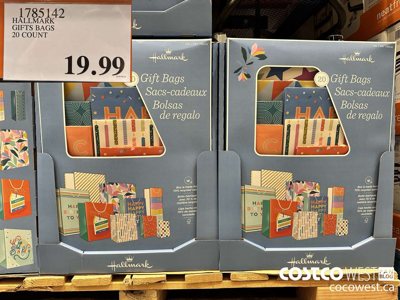 1785142 HALLMARK GIFT BAGS 20 COUNT $19.99