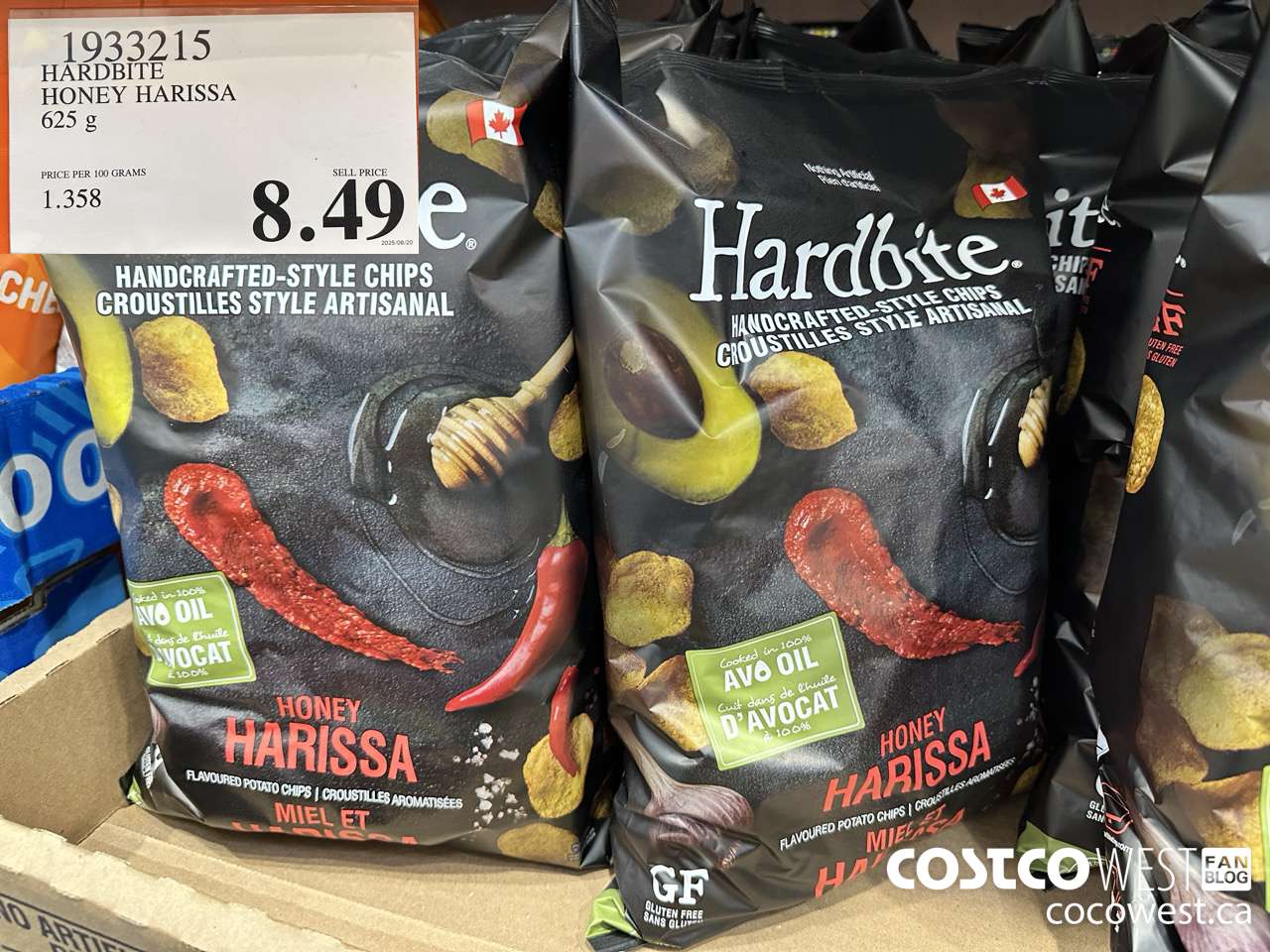 1933215 HARDBITE HONEY HARISSA 625G $8.49