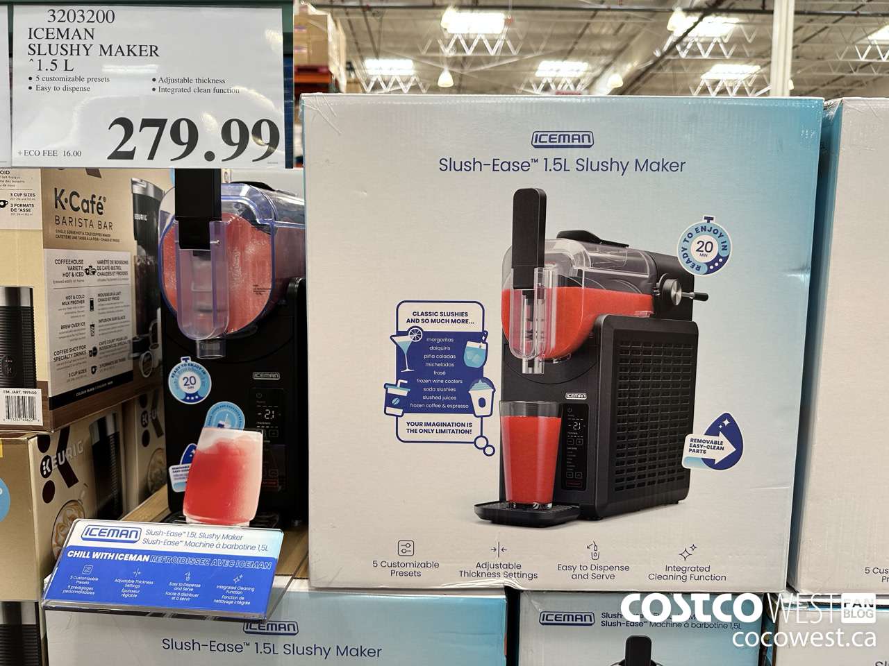 3203200 ICEMAN SLUSHY MAKER 1.5L $279.99