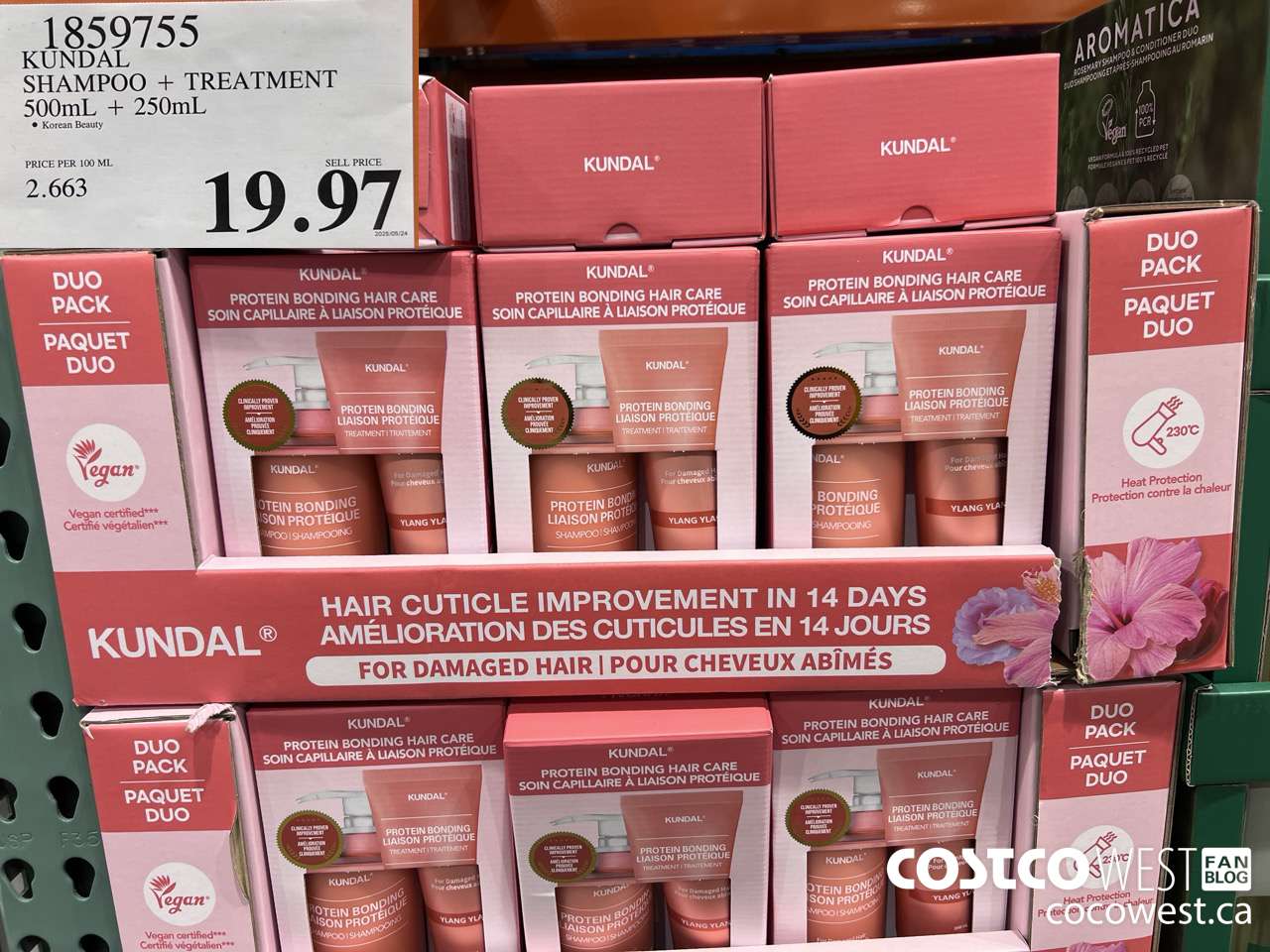 1859755 KUNDAL SHAMPOO + TREATMENT 500mL + 250mL $19.97