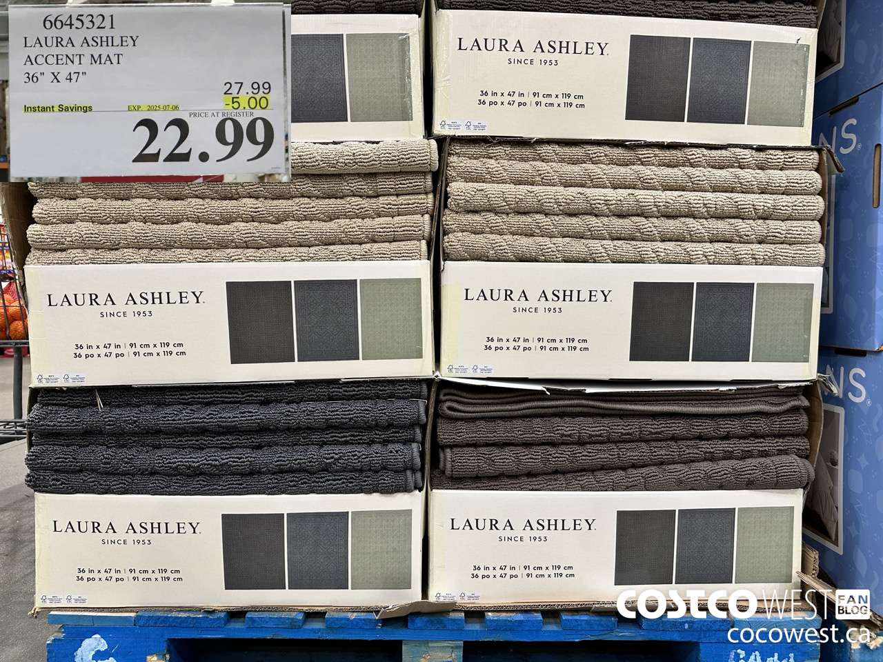 6645321 LAURA ASHLEY ACCENT MAT 36