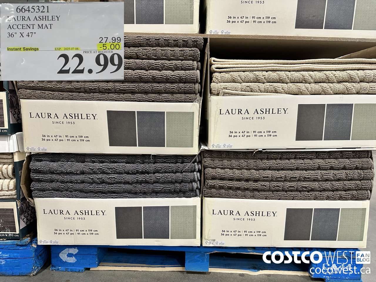 6645321 LAURA ASHLEY ACCENT MAT 36