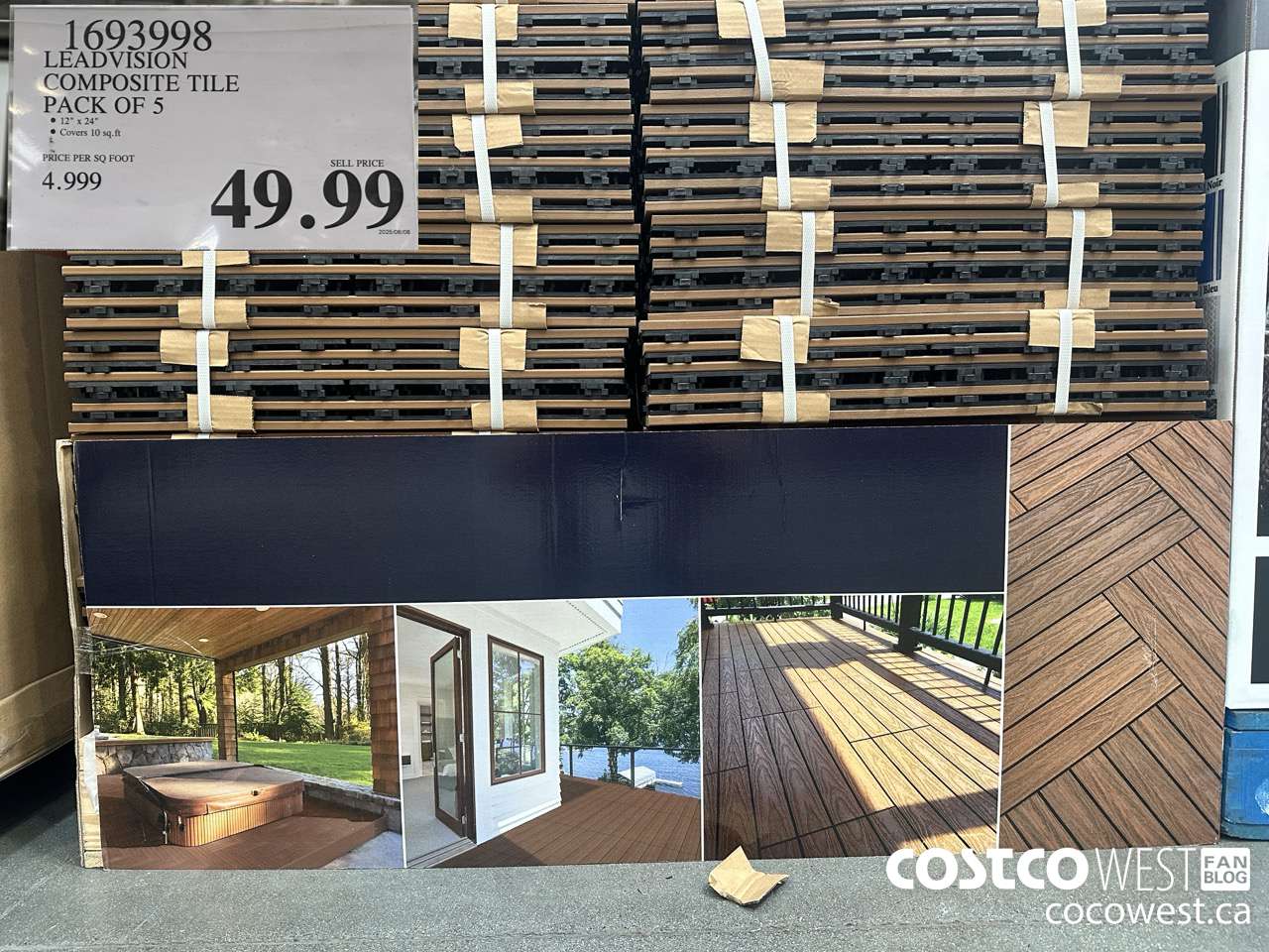 1693998 LEADVISION COMPOSITE TILE PACK OF 5 $49.99