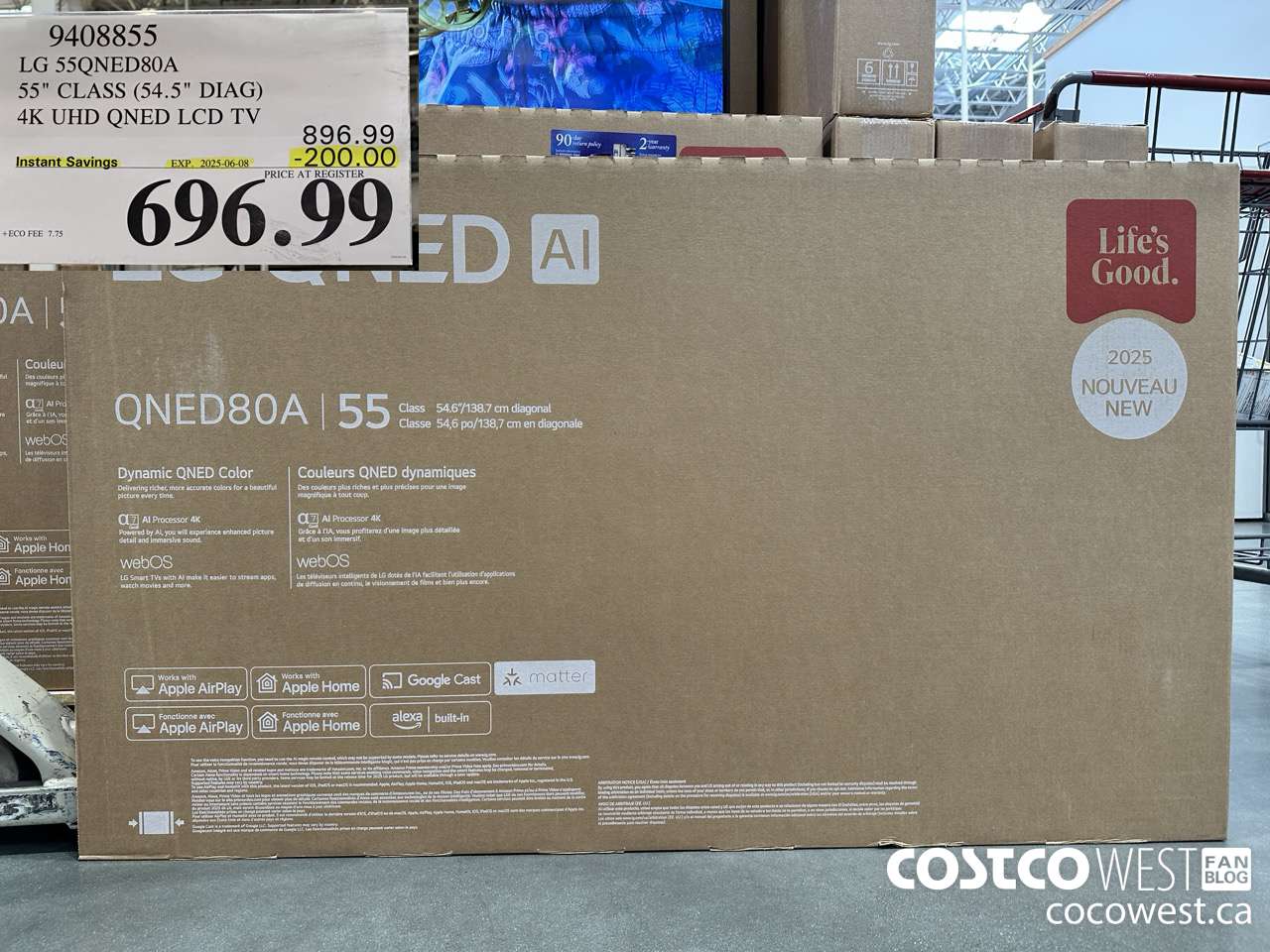 9408855 LG 55QNED80A 55