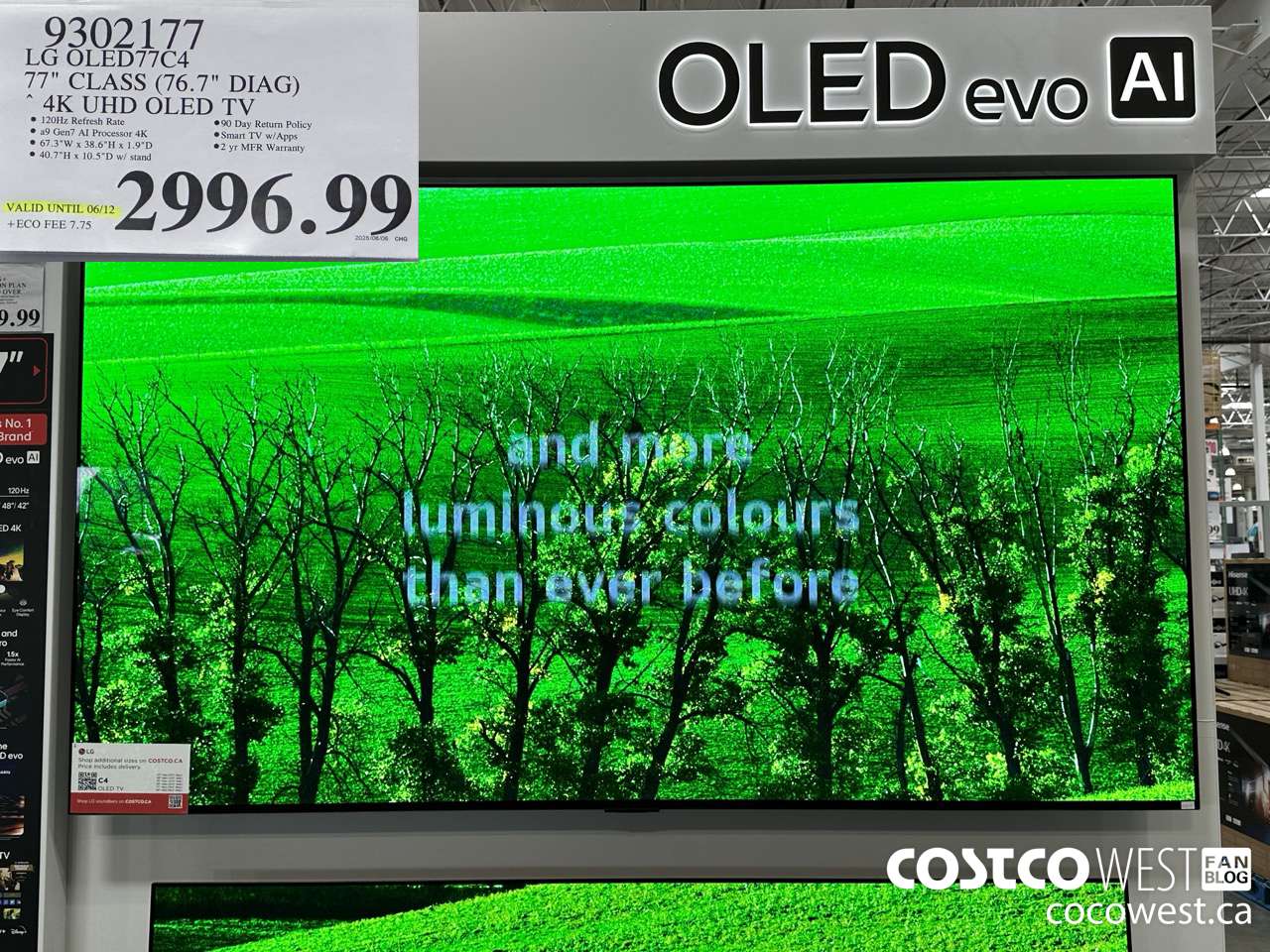 9302177 LG OLED77C4 77