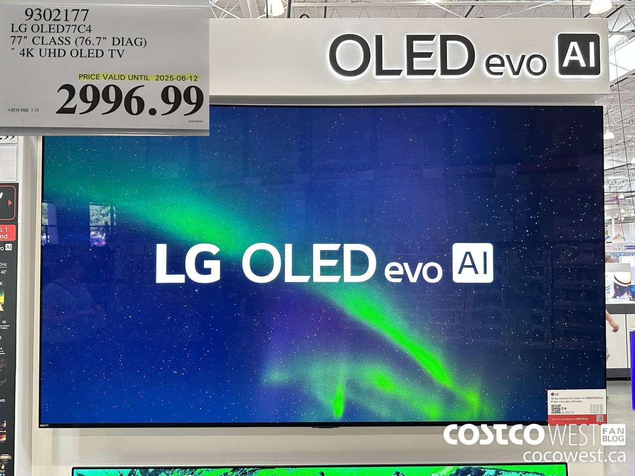 9302177 LG OLED77C4 77