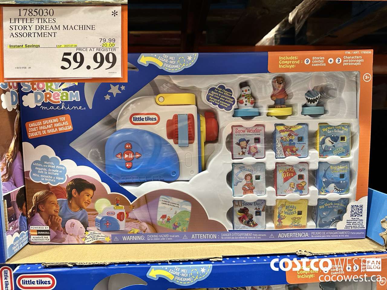 1785030 LITTLE TIKES STORY DREAM MACHINE ASSORTMENT ($20.00 INSTANT SAVINGS EXPIRES ON 2025-07-06) $59.99