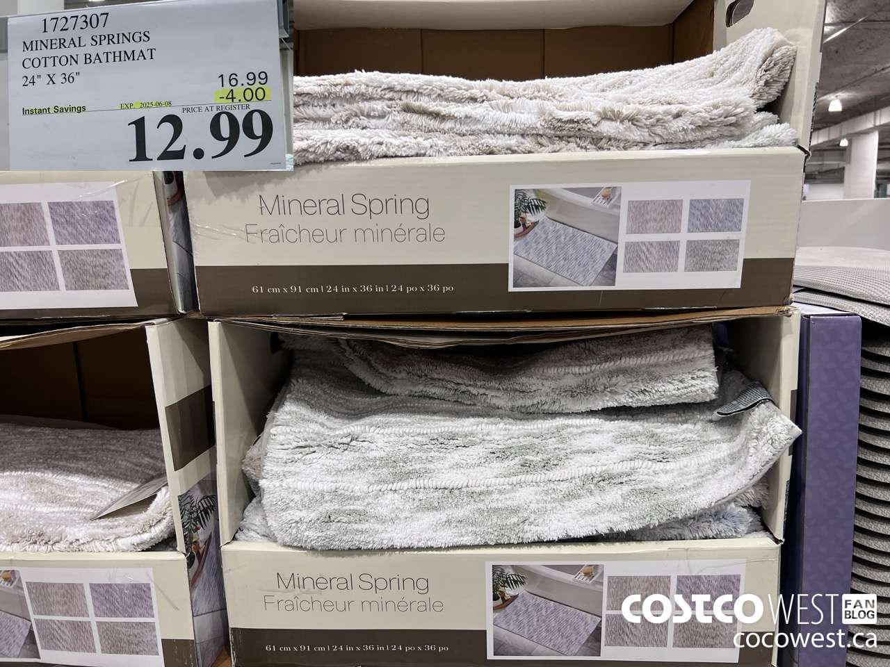 1727307 MINERAL SPRINGS COTTON BATHMAT 24