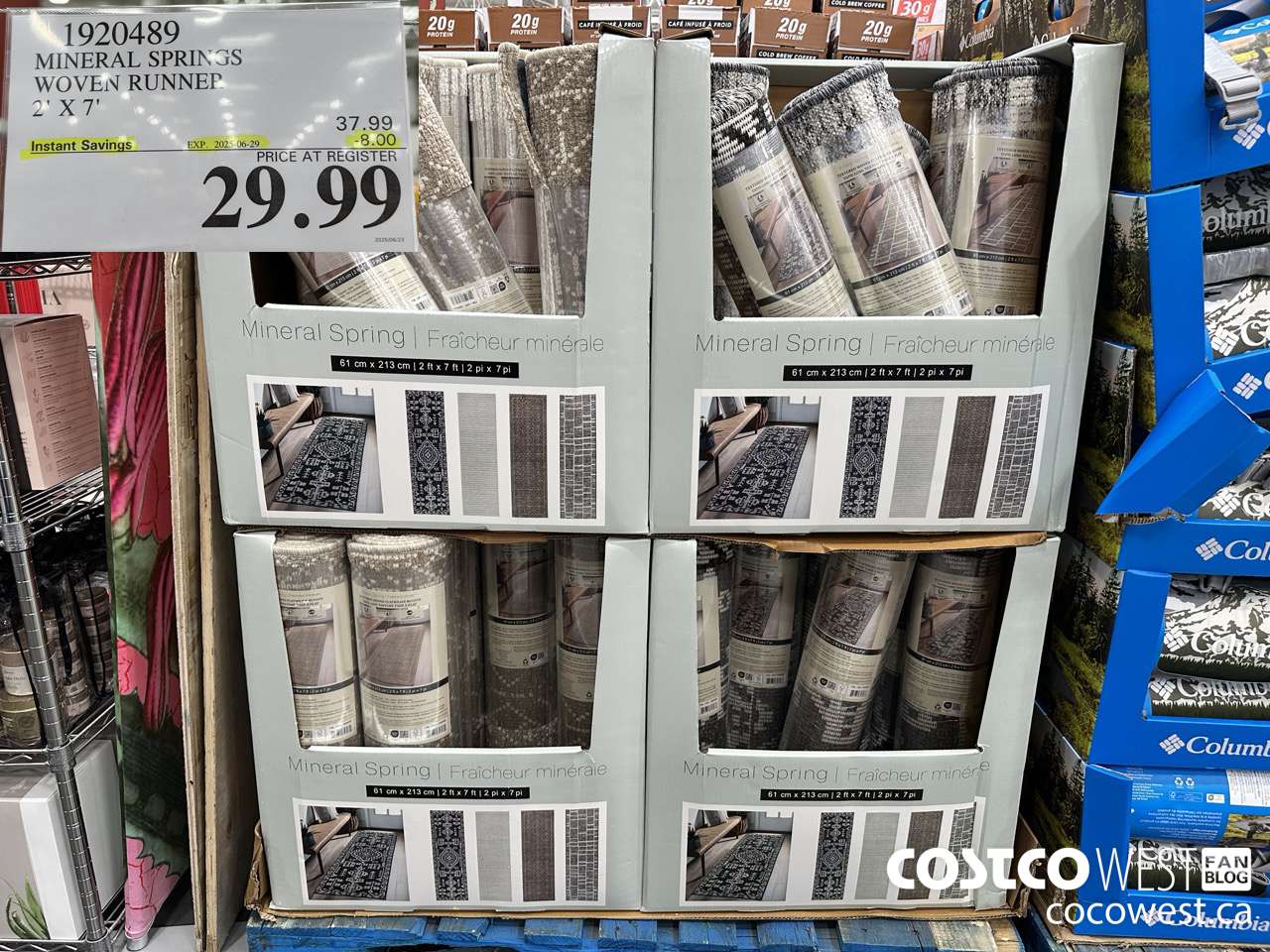 1920489 MINERAL SPRINGS WOVEN RUNNER 2' X 7' ($8.00 INSTANT SAVINGS EXPIRES ON 2025-06-29) $29.99