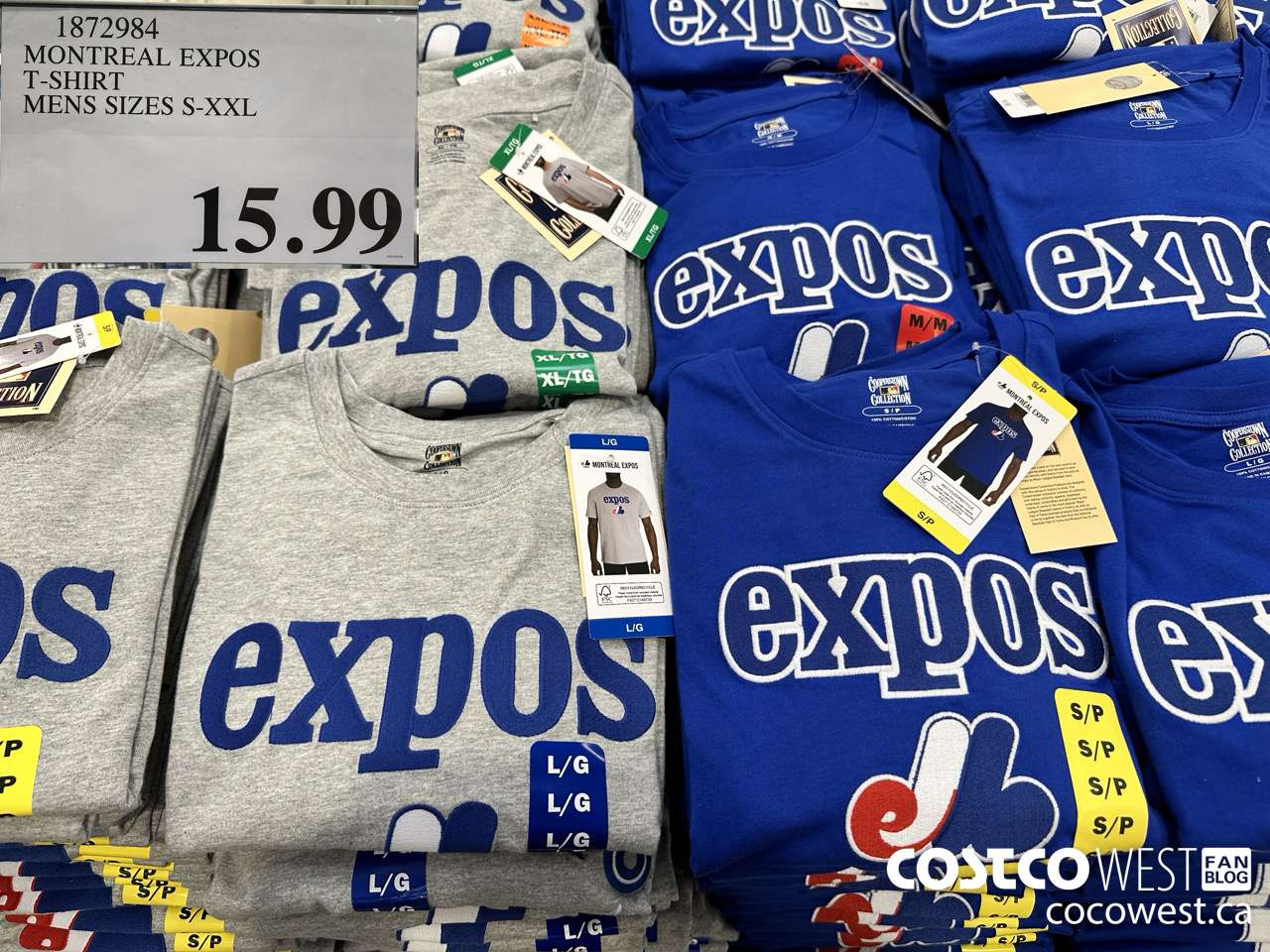 1872984 MONTREAL EXPOS T-SHIRT MENS SIZES S-XXL $15.99