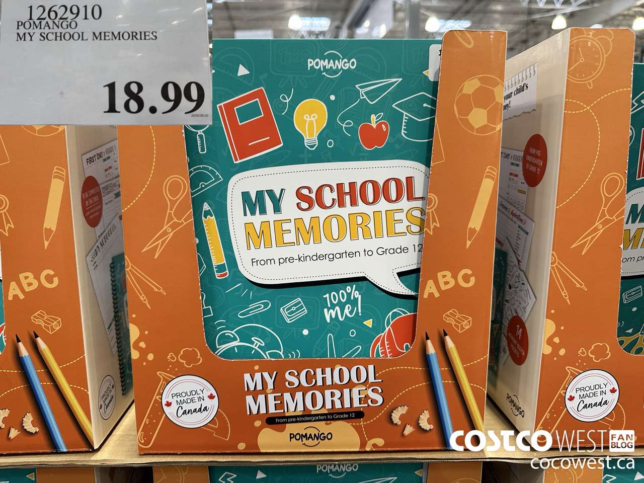 1262910 MY SCHOOL MEMORIES BOOK  $18.99