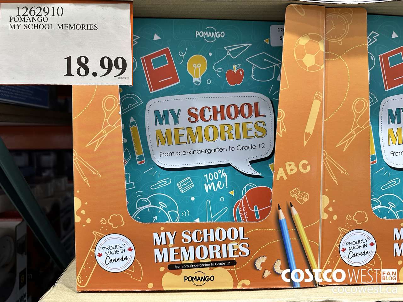 1262910 MY SCHOOL MEMORIES BOOK  $18.99