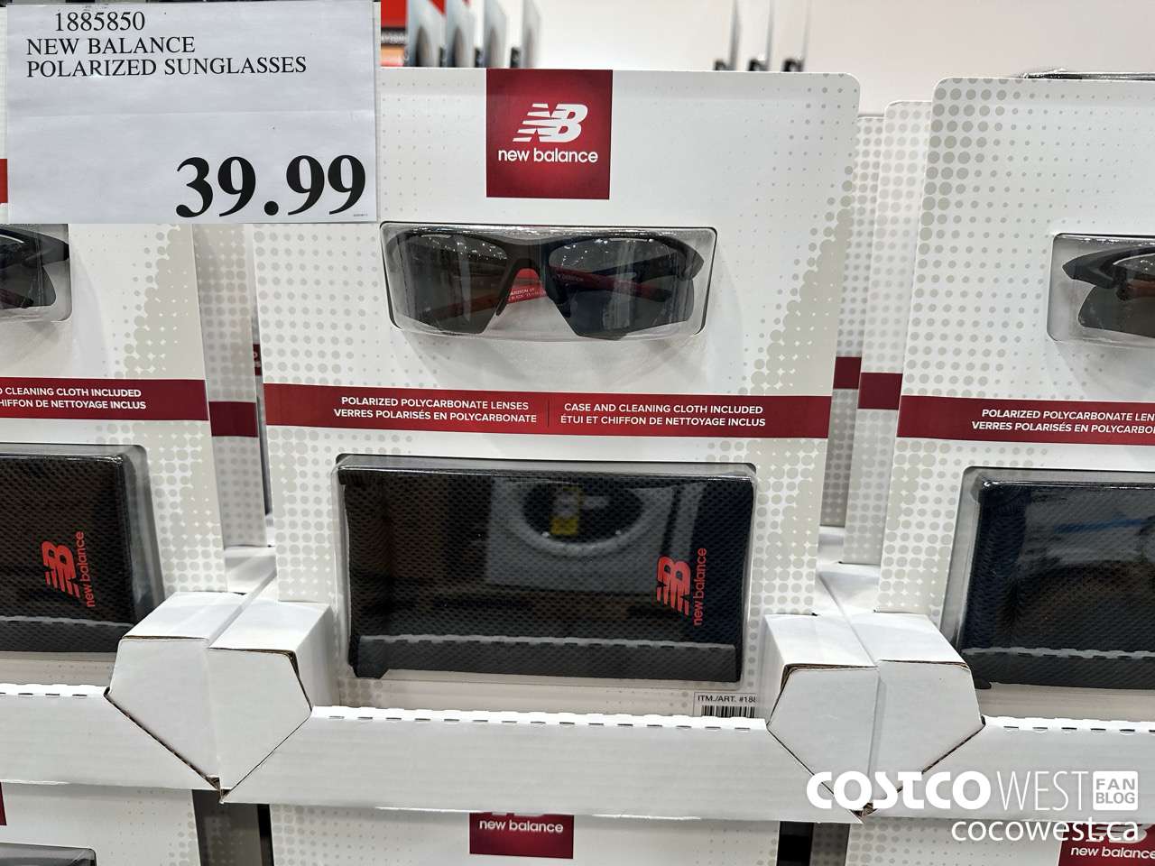 1885850 NEW BALANCE POLARIZED SUNGLASSES $39.99