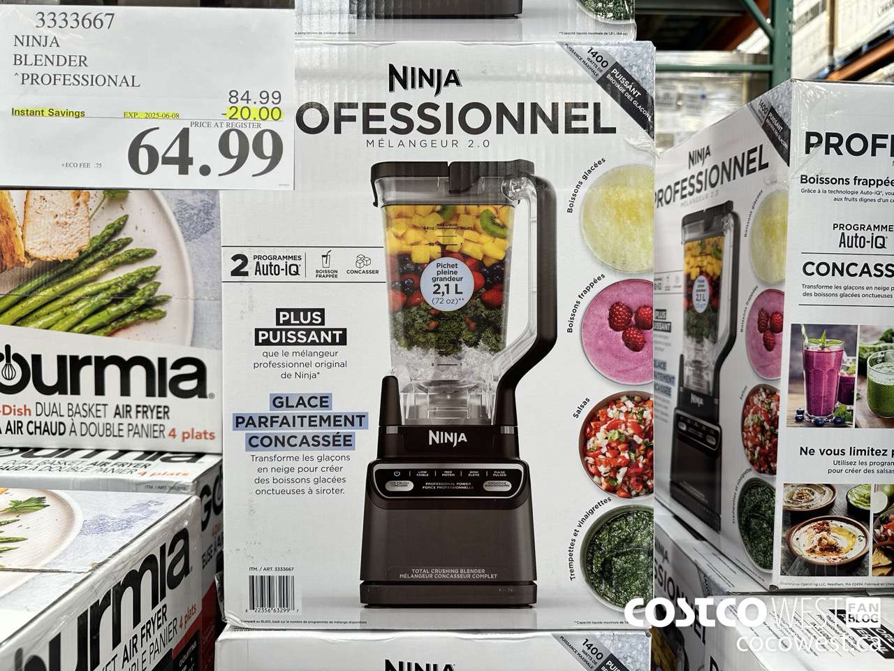 3333667 NINJA BLENDER PROFESSIONAL ($20.00 INSTANT SAVINGS EXPIRES ON 2025-06-08) $64.99