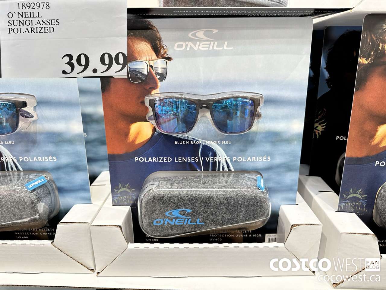 1892978 O'NEILL SUNGLASSES POLARIZED $39.99