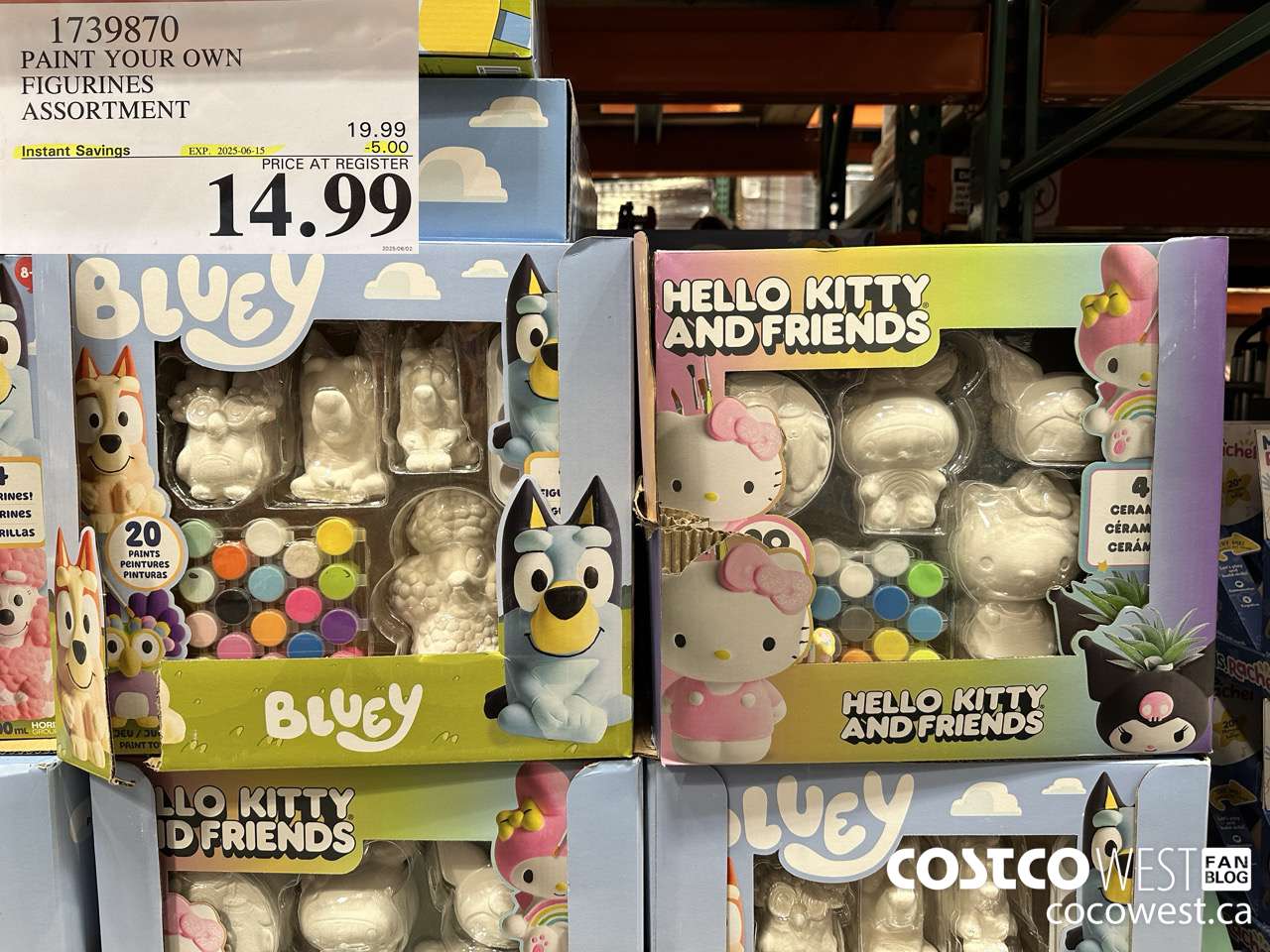 1739870 PAINT YOUR OWN FIGURINES ASSORTMENT ($5.00 INSTANT SAVINGS EXPIRES ON 2025-06-15) $14.99