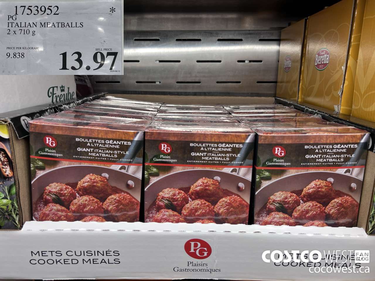1753952 PG ITALIAN MEATBALLS 2 X 710G $13.97