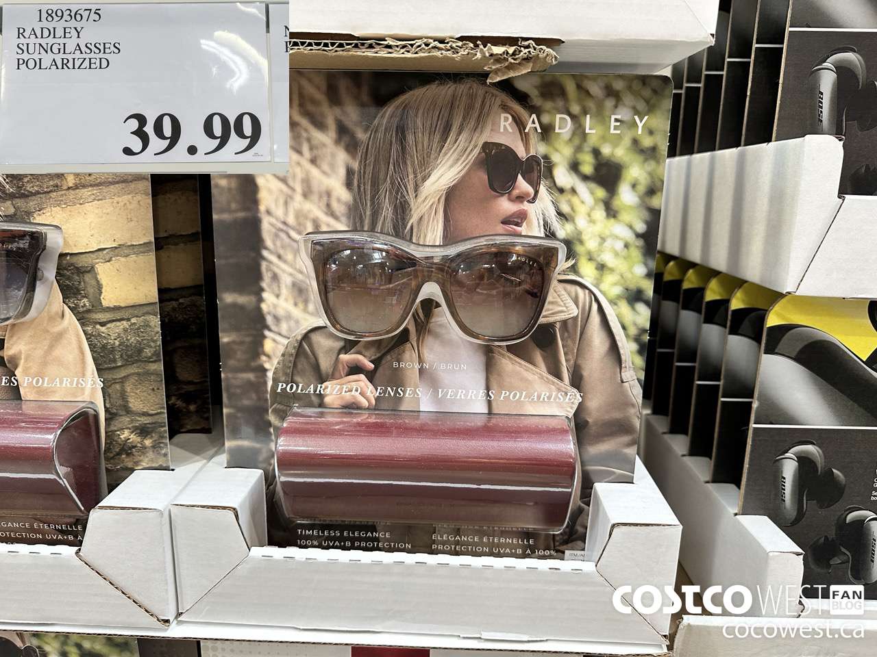 1893675 RADLEY SUNGLASSES POLARIZED $39.99