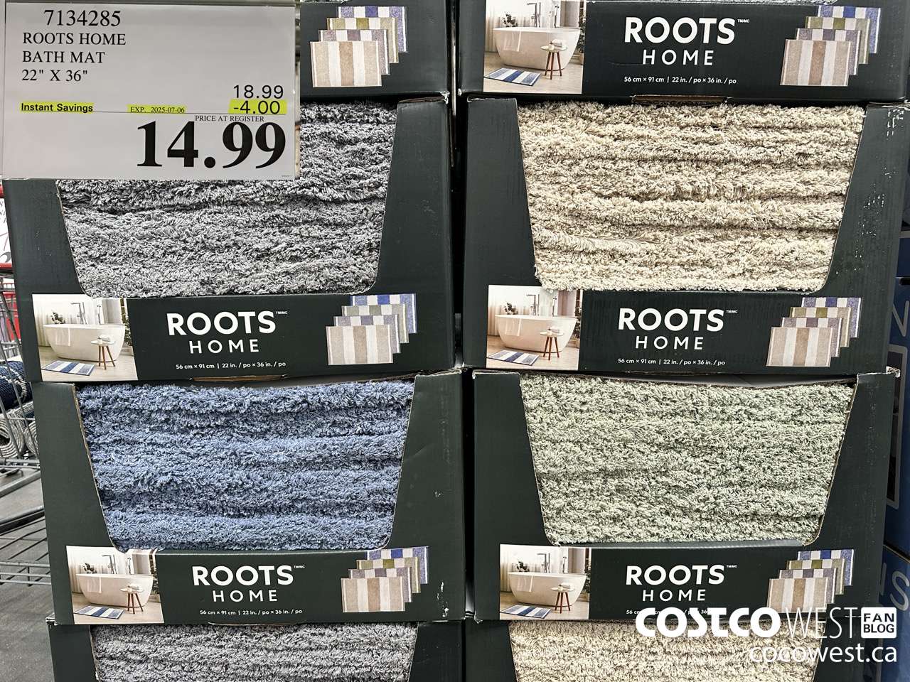 7134285 ROOTS HOME BATH MAT 22