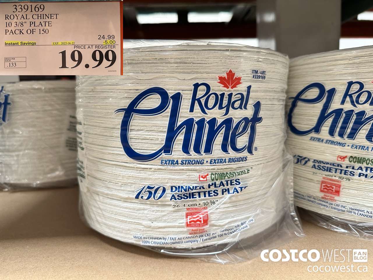 339169 ROYAL CHINET 10 3/8