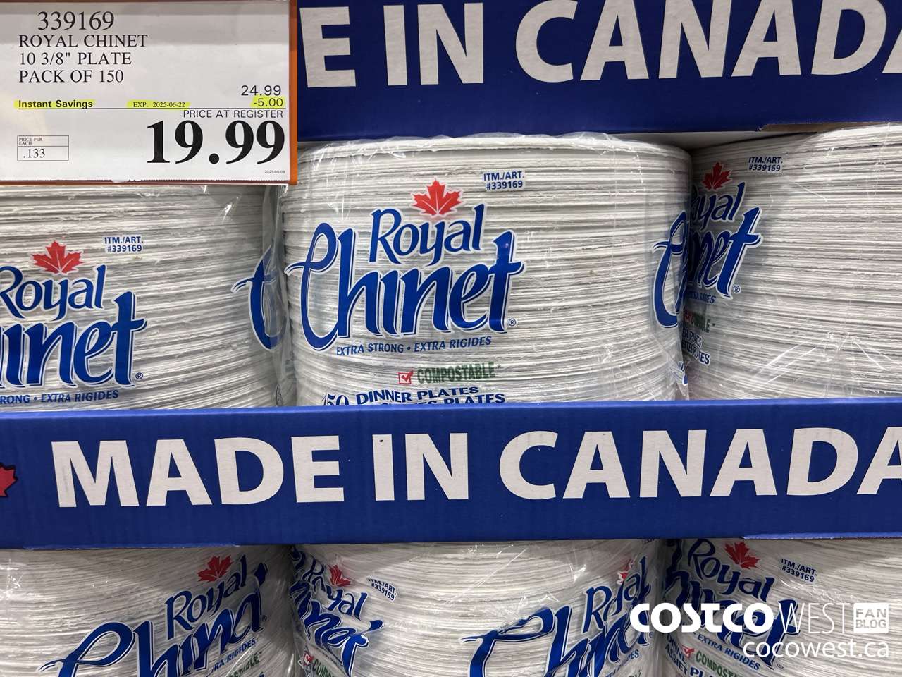 339169 ROYAL CHINET 10 3/8