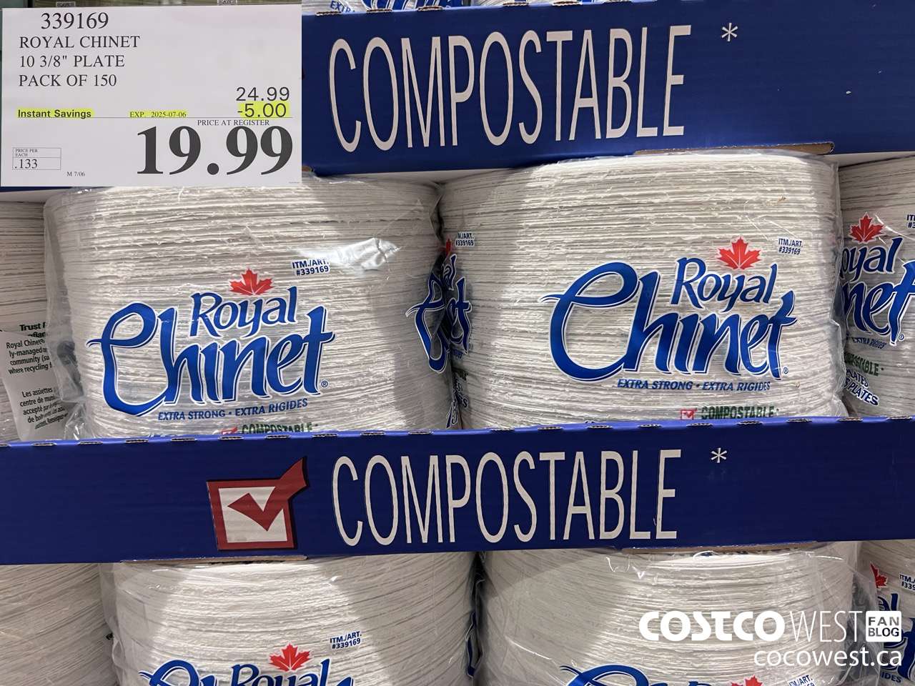 339169 ROYAL CHINET 10 3/8