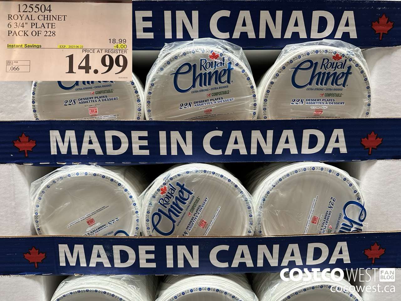 125504 ROYAL CHINET 6 3/4