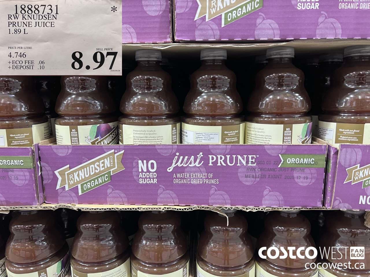 1888731 RW KNUDSEN PRUNE JUICE 1.89L $8.97
