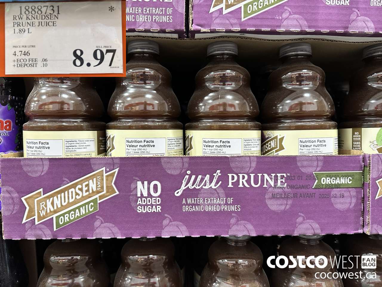 1888731 RW KNUDSEN PRUNE JUICE 1.89L $8.97