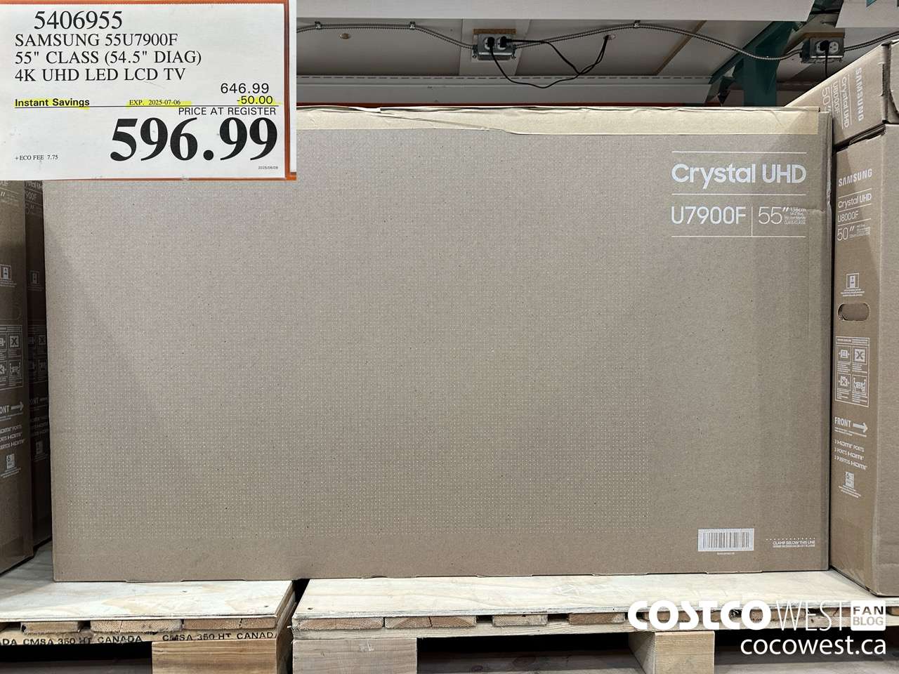 5406955 SAMSUNG 55U7900F 55
