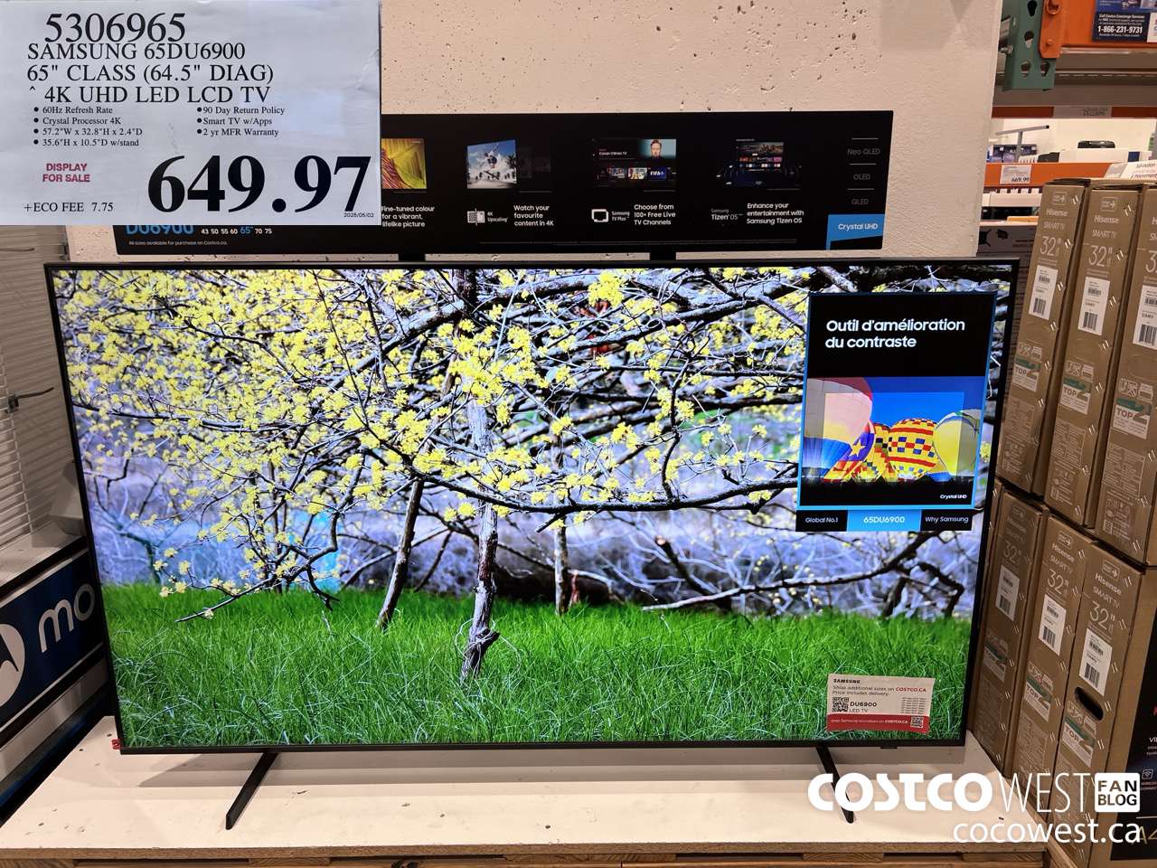 5306965 SAMSUNG 65DU6900 65