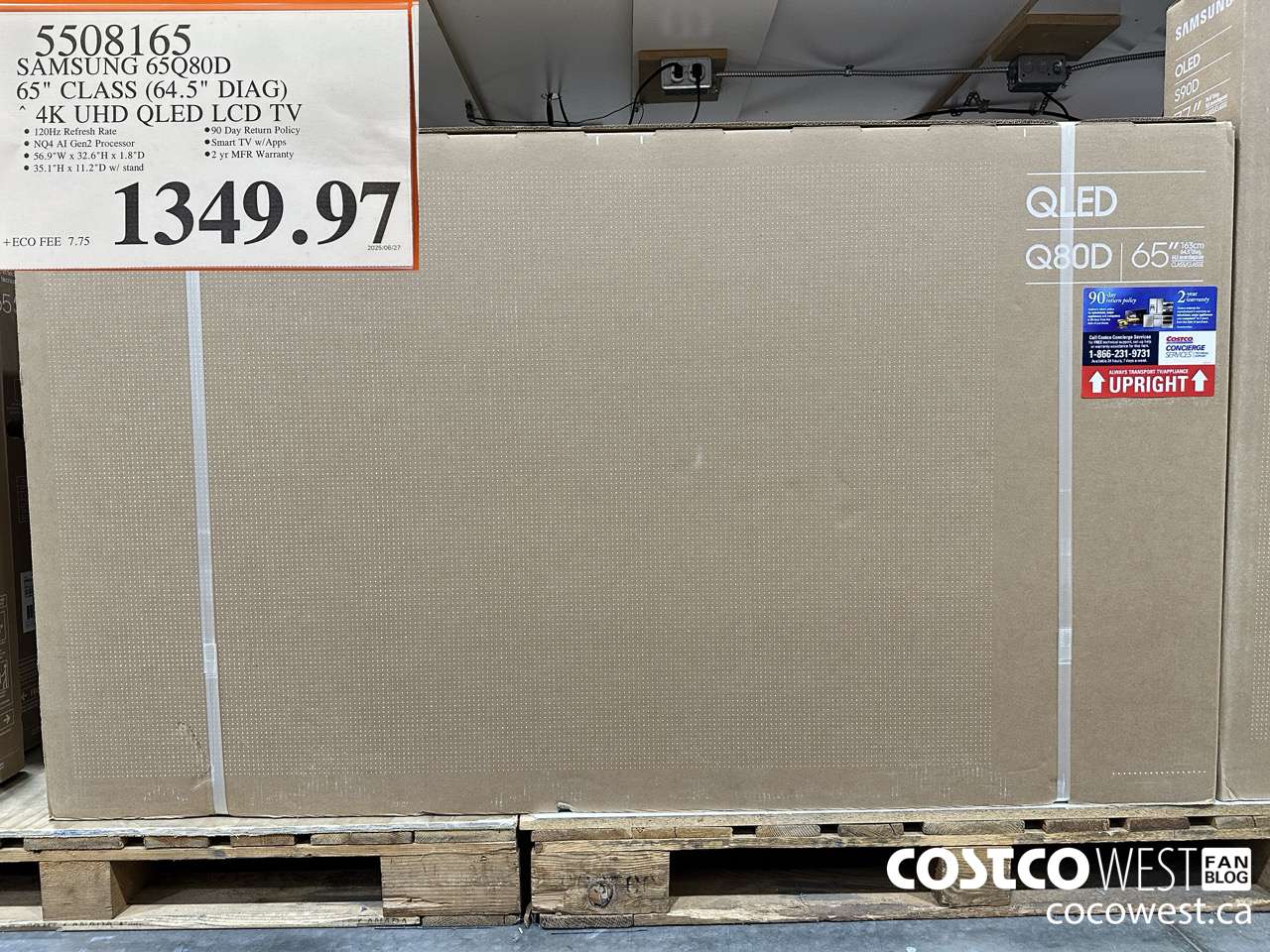 5508165 SAMSUNG 65Q80D 65