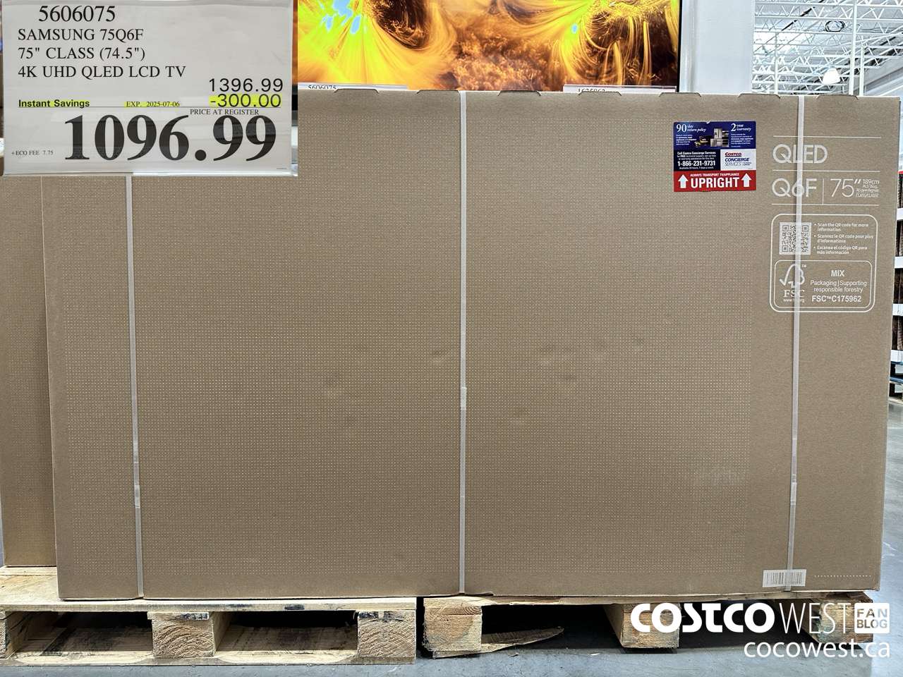 5606075 SAMSUNG 75Q6F 75