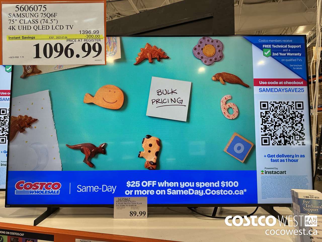 5606075 SAMSUNG 75Q6F 75