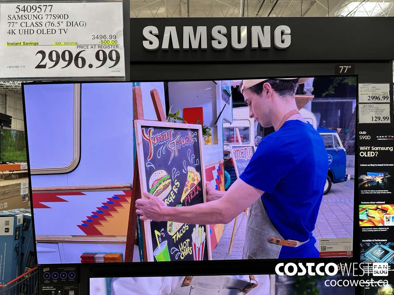 5409577 SAMSUNG 77S90D 77