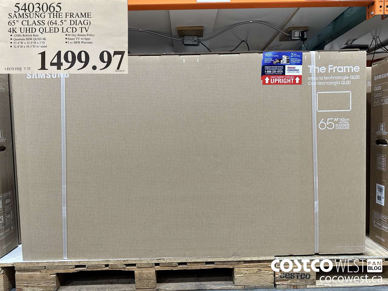 5403065 SAMSUNG THE FRAME 65