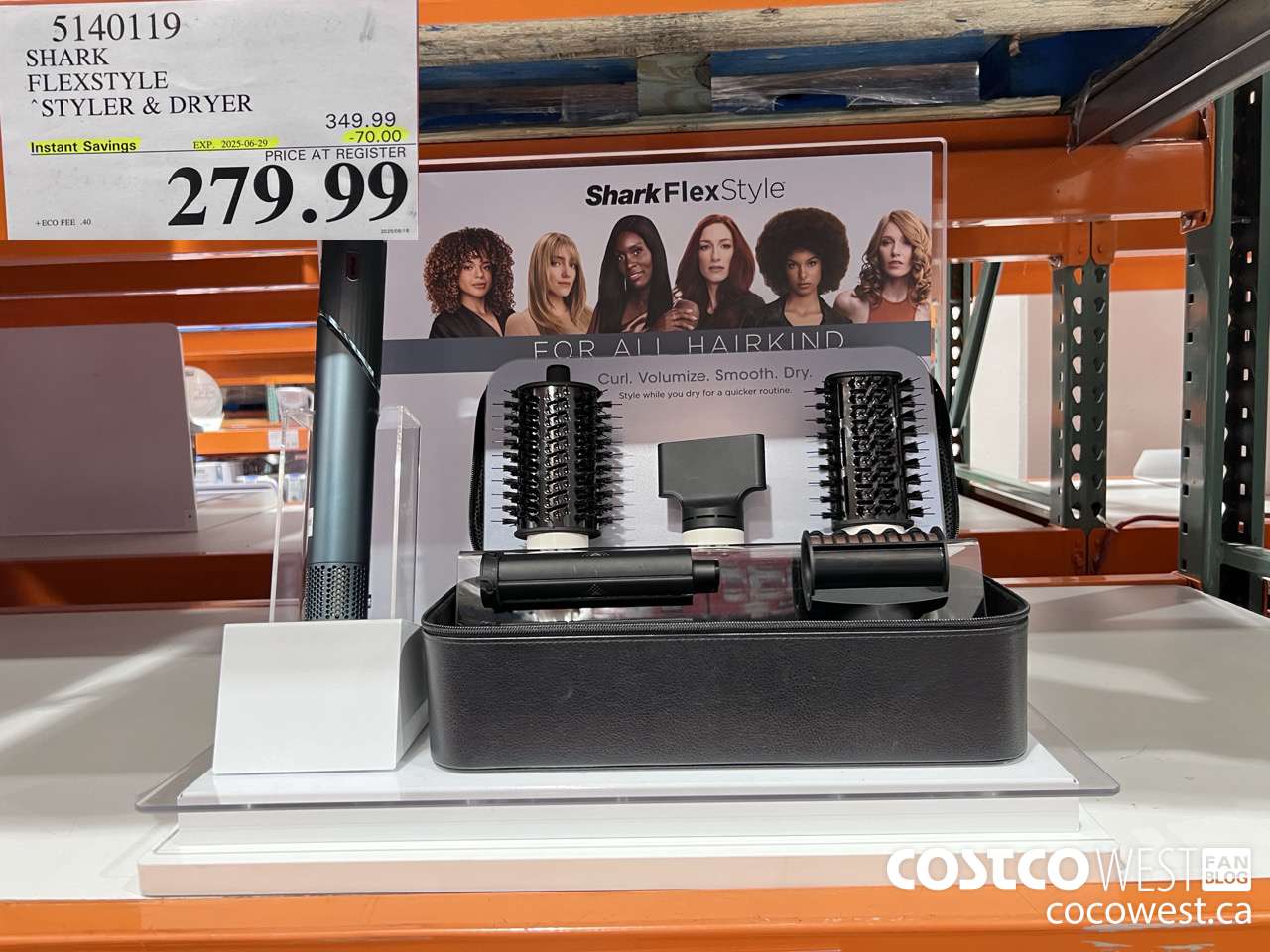 5140119 SHARK FLEXSTYLE STYLER & DRYER ($70.00 INSTANT SAVINGS EXPIRES ON 2025-06-29) $279.99