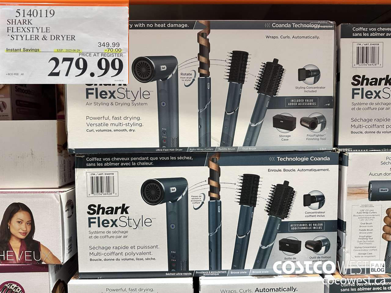 5140119 SHARK FLEXSTYLE STYLER & DRYER ($70.00 INSTANT SAVINGS EXPIRES ON 2025-06-29) $279.99